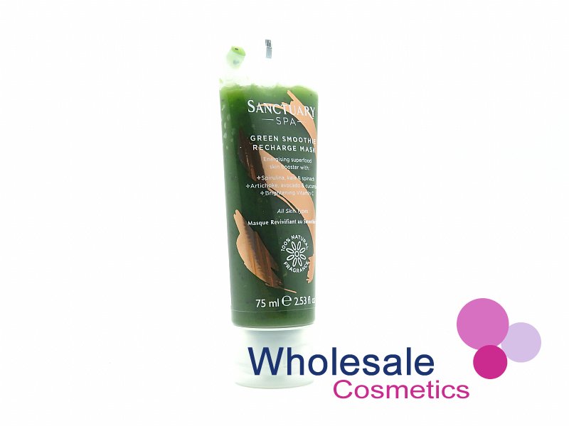 6 x Sanctuary Spa Green Smoothie Recharge Mask 75ml